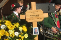 Am 31.10. begleiteten wir unser Ehrenmitglied Heinrich Köll auf seinem letzten Weg.